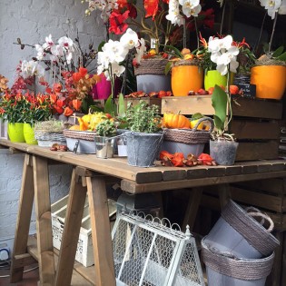 Dennington-Florist-chunky-trestle-table Dennington-Florist-chunky-trestle-table