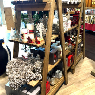 Ladder-sister-in-christmas-display-homesense Ladder-sister-in-christmas-display-homesense