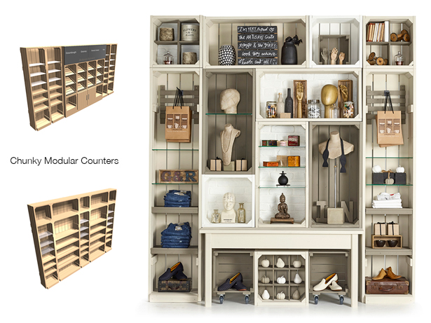 linkshelving artisan shelving rustic