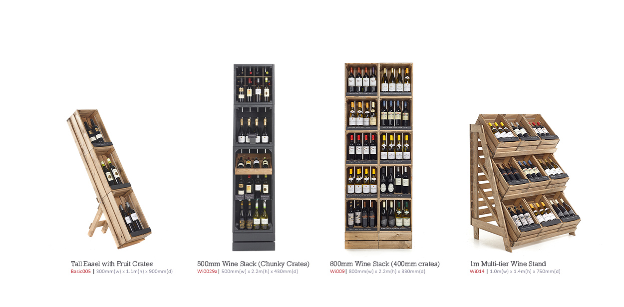 Linkshelving Artisan Shelving Rustic Fittings Retail Display Wine Units 1250px