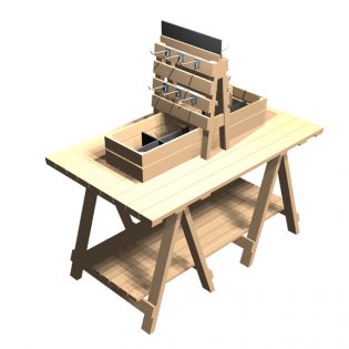 Christmas-1400mm-trestles-with-table-top-slack-rack CHristmas4