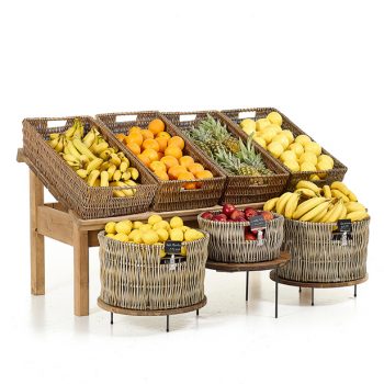 Fruit-and-Veg-display-wicker-baskets