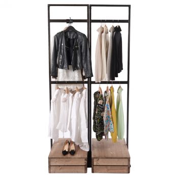 Clothes-Full-height-Tallboy-double-hanging-display-615px