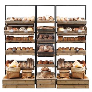 Bakery-shelving-system-wooden