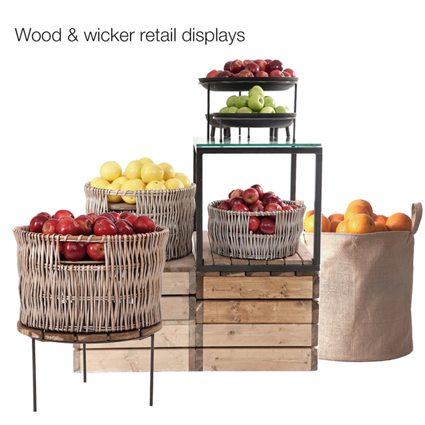 Wood-&-wicker-retail-display